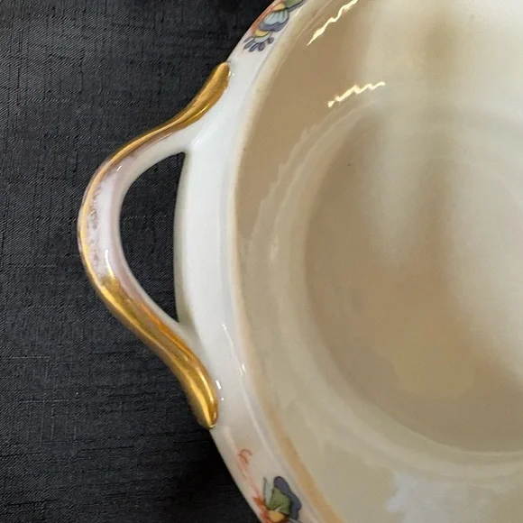 Vintage Royal Schwarzburg Tanglewood Covered Vegetable Dish - Picture 5 of 8